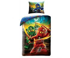 Lego NINJAGO 613 Kinderbettwäsche Bettwäsche 140x200 cm + 70x90 cm