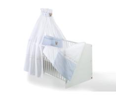Schardt 3/680 - 4 teiliges Bett-Set Traumteddy, blau