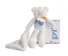 Doudou et Compagnie Dc2961 Les Gommettes -Bär Puppe mit Decke Km