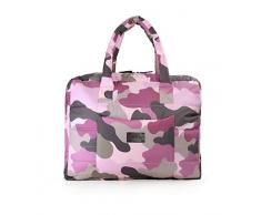 7AM Voyage Wickeltasche, groß, leicht, stilvoll, wasserabweisend, mit gepolsterten Trägern, Organizer-Tasche und tragbarer Wickelunterlage