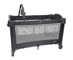 Happy Way Reisebett Dream Star Dark Gray