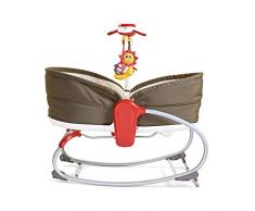 Tiny Love Rocker-Napper, gemütliche 3-in-1 Babywippe, Schaukelwippe und Babybett in einem, nutzbar ab der Geburt - ca. 12 Monate, inkl. Musik, Vibration und Mobile, brown