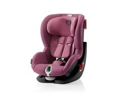 Britax-Römer King II LS Autokindersitz Gruppe 0/1/2/3, schwarz Serie wine rose