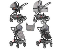 Lorelli Trio 3-in-1 Kombikinderwagen mit Autositz