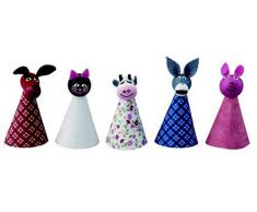 Detoa 13693 Fingerpuppen Tiere