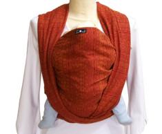 Didymos 200006 Babytragetuch, Modell Indio rubin/mandarine, Größe 6