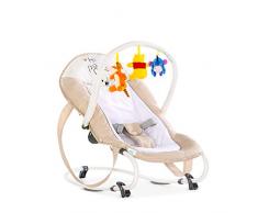 Hauck / Disney Babywippe Bungee Deluxe / Schaukelfunktion / Spielbogen / verstellbarer Rückenlehne und Tragegriffe / ab Geburt bis 9 kg verwendbar / kippsicher und tragbar, Pooh Cuddles (Beige)