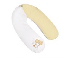 Julius Zöllner 4610411060 Stillkissen mit Flockenfüllung, Sunny Day, ca. 190 cm (Außenmaß)