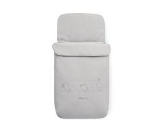 Petit Praia e6129050 PIU Limited Edition PIU Limited Edition Einschlagdecke weiß/grau