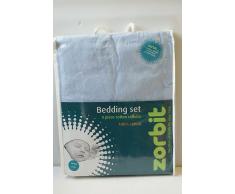 Zorbit Matratzenschoner Kinderwagen Bale Set (blau, 4 Stück)