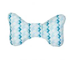 Naforye Nackenkissen für Kinder und Erwachsene für Auto und Kinderwagen - Blue Building Blocks, 170 g