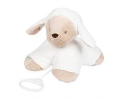 Nattou Spieluhr Schaf Tim, Wiegelied La-Le-Lu, Höhe: 15 cm, Fanny und Oscar, Weiß/Beige