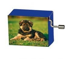 Fridolin 58086 Spieluhr Old McDonald / Hund auf Wiese