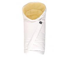 Kaiser 6721620 Lammfellfußsack Coosy Fell medizin, glitzerweiß