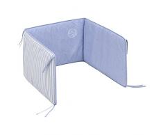 Cambrass 38740 Nestchen/Polster (Kinderbett), 67 x 40 cm, Denim blau