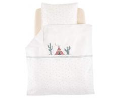 Träumeland TT18403 Bettwäsche Kaktusliebe 80/80 + 35/40, mehrfarbig