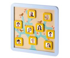 Baby Art Family Tree Frame Bilderrahmen für Familienstammbaum, mit Magneten als Familienerinnerung