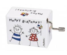 Fridolin 58341 Spieluhr Happy Birthday/Junge und Mädchen