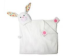 Zoocchini 100 Prozent Baumwolle Kinder Kapuzenhandtuch Hase