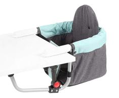 CHIC 4 BABY - Tischsitz Relax, Melange, dunkelgrau-mint