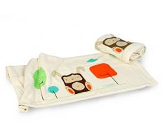 MeZooMe Baby-Decke, 100% Bio-Baumwolle