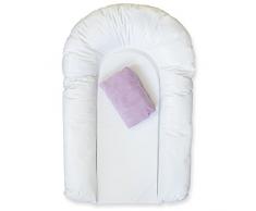 PMP Set Wickelauflage aus PVC + Bezug Flieder 50 x 75 cm