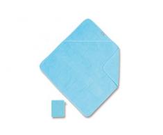 Baby Boum 671COOL A2TU Kapuzenhandtuch, 75 x 75 Coolay A2, azur