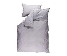 Robert Osswald 1.1.1.1.3.1.1-K05-07 Bettwäsche Classic Schweiz - 160 x 210cm & 50 x70cm, grau