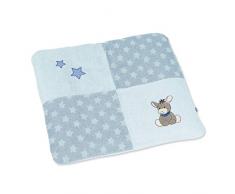 Sterntaler Wickelauflagenbezug, Esel Emmi, Farbe: Hellblau, 80 x 90 cm