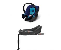 Set CYBEX SILVER Babyschale Aton, Gruppe 0+ (0-13 kg) + Cybex Basisstation Aton Base 2-fix, Gruppe 0+ (0-13 kg)