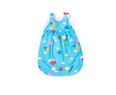 Kindertraum 6706001530090 Ballonschlafsack Luftballons, Größe 90, türkis