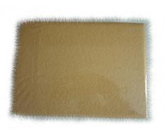 blueberryshop Frottee Spannbetttuch für Kinderbett/Babybett Bett, 140 cm Länge x 70 cm Breite, apricot