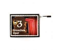 Fridolin 58298 Spieluhr Mackie Messer / 3 Groschen Oper