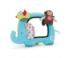 Skip Hop 307302 Babyspielzeug mit Spiegel, Alphabet Activity Mirror