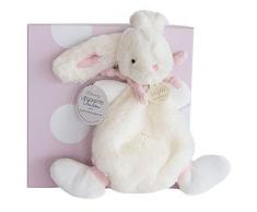 Doudou et Compagnie DC2122 Lapin Bonbon Stofftier / Activity-Spielzeug, Rosa