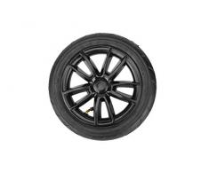 Kinderkraft Moov Rad Hinterrad Ersatzteil Hinten Link Rechts Kinderwagen Buggy Zubehör, schwarz