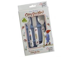 Rätt Start Kinderbesteck, Olle Ski-Reise, mehrfarbig,