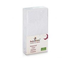 DuDu N Girlie Terry Baumwolle 100 Prozent wasserdicht Kinderbett Betten Matratze Displayschutzfolie, 40 cm x 95 cm