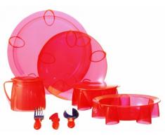 Steadyco Stabiler Tisch (rot, 8 Stück)