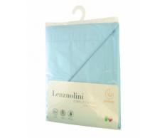 Italbaby 020.1010 Bettwäsche für Kinderbett, 3-teilig hellblau