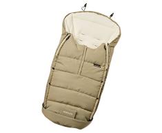 Gesslein Fußsack Igloo/Winterfußsack für Kinderwagen Design 714544, Sportwagen, Buggy oder Schlitten mit Thermo-Funktion, Kuschel-Fleece & Kordelzug im Kopfbereich, Farbe: Sand