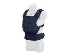 CYBEX Gold Babytrage MAIRA.click, Ab Geburt bis ca. 2 Jahre (ca. 3,5 – 15 kg), 100% Baumwolle, Denim Blue