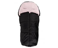 Kaiser Sommerfußsack Vario 6571423, schwarz/rosa