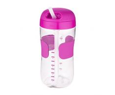 OXO Tot Trinkbecher mit Strohhalm, 325 ml