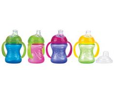 Nûby SwirlTM Becher, auslaufsicher, 240 ml, 6 m+