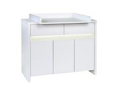 Schardt Wickelkommode mit Wickelaufsatz Planet White