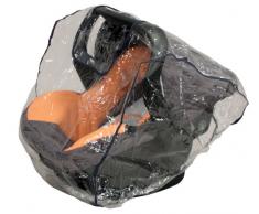 Bambisol Regenschutz für Kindersitz der Altersklasse 0+, transparent