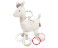 Fehn 058055 Activity-Lama mit Ring – Kuscheltier aus der Kollektion Peru zum Aufhängen – Für Babys und Kleinkinder ab 0+ Monaten – Maße: 28 cm