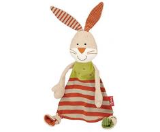 sigikid, Mädchen und Jungen, Schnuffeltuch Organic Collection, Hase, Braun, 48921