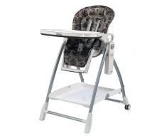 Peg Perego H0PPN8CR57 - Hochstuhl Prima Pappa Newborn, Dessin: Circles Cacao